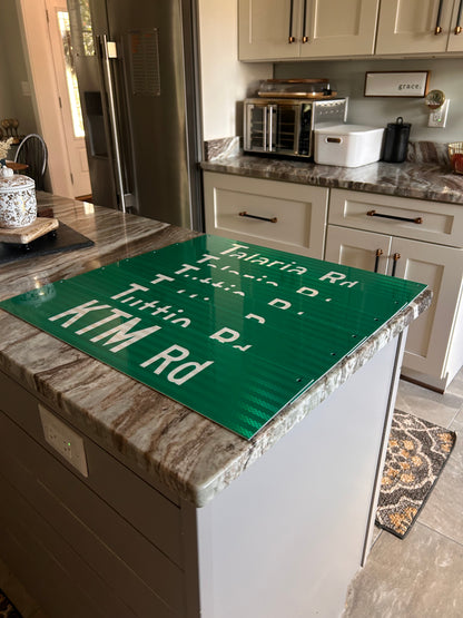 Custom Reflective Street Sign – Happy Camper Edition