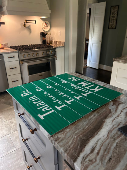 Custom Reflective Street Sign – Happy Camper Edition