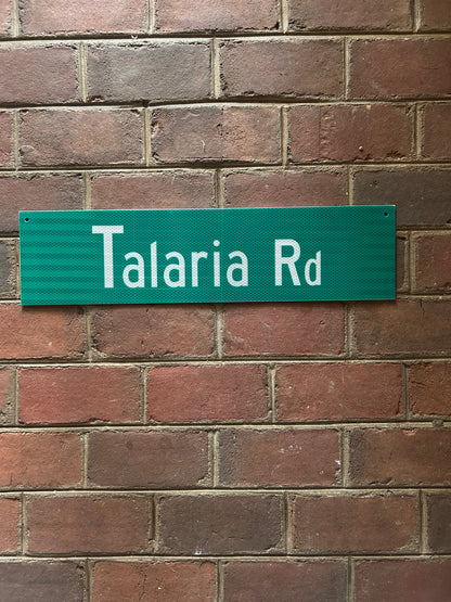 Custom Reflective Street Sign – Happy Camper Edition